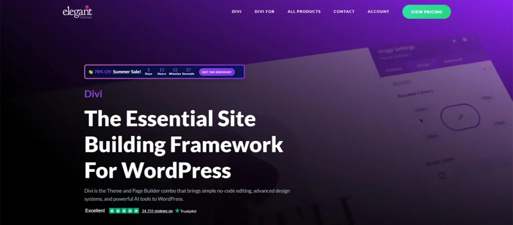 Divi page builder